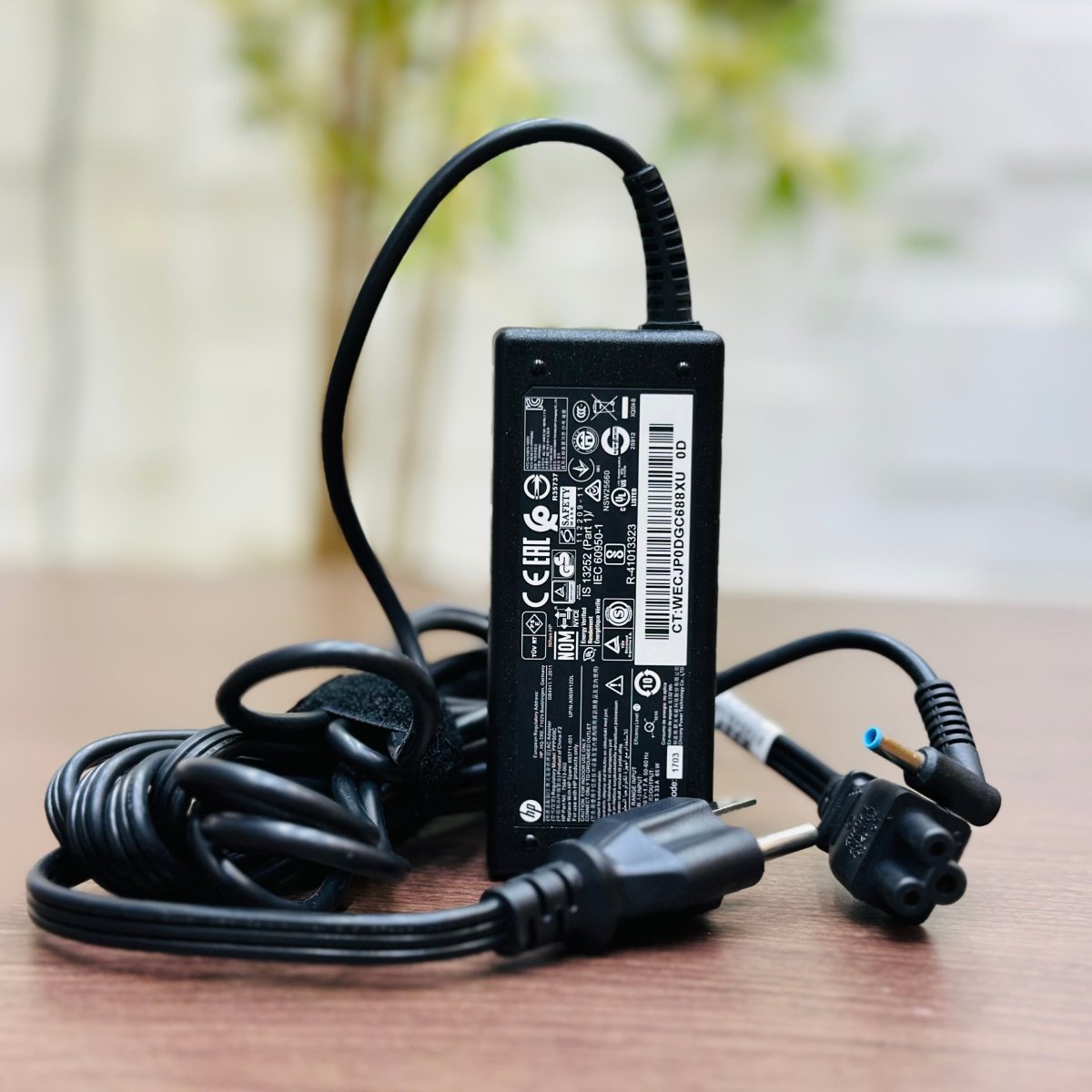 HP 65W 19.5v Blue Mouth Pin Laptop Charger - USA Plug