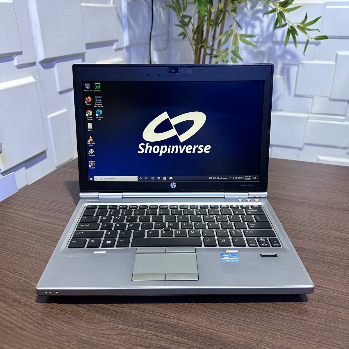 HP EliteBook 2570p - Intel Core i7 - 128GB SSD - 8GB RAM
