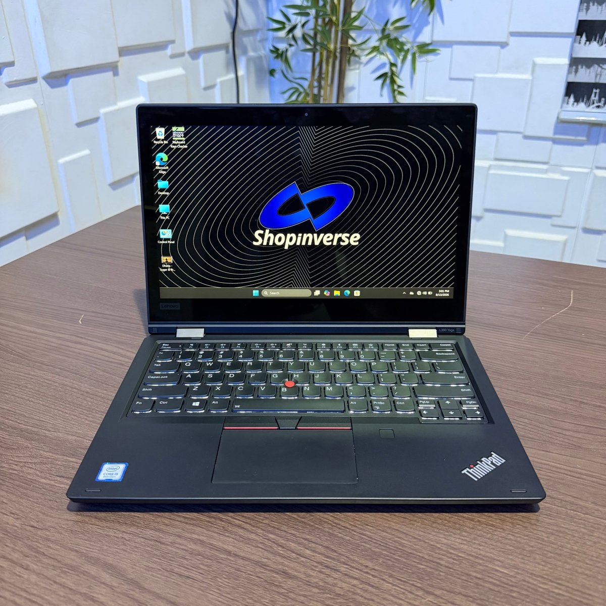 Lenovo ThinkPad L390 Yoga | 8th Gen Core i5 | 8GB RAM | 256GB SSD | Touchscreen | Backlit Keyboard