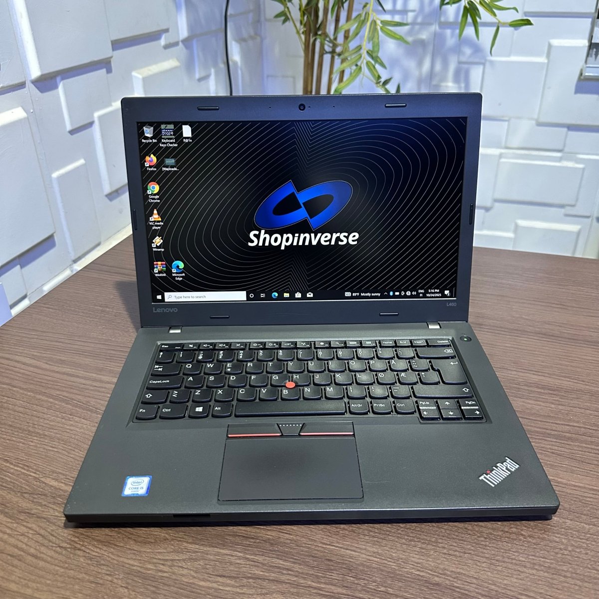 Lenovo ThinkPad L460 - 6th Gen. Intel Core i5 - 256GB SSD - 8GB RAM