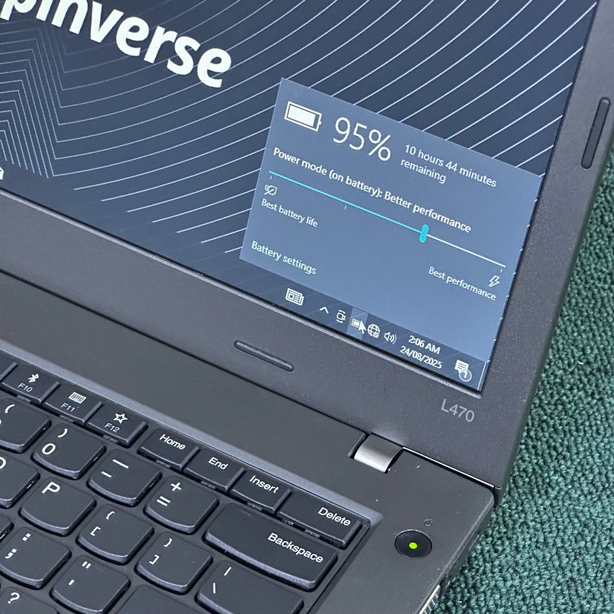 Lenovo ThinkPad L470 - 6th Gen. Intel Core i5 - 256GB SSD - 8GB RAM