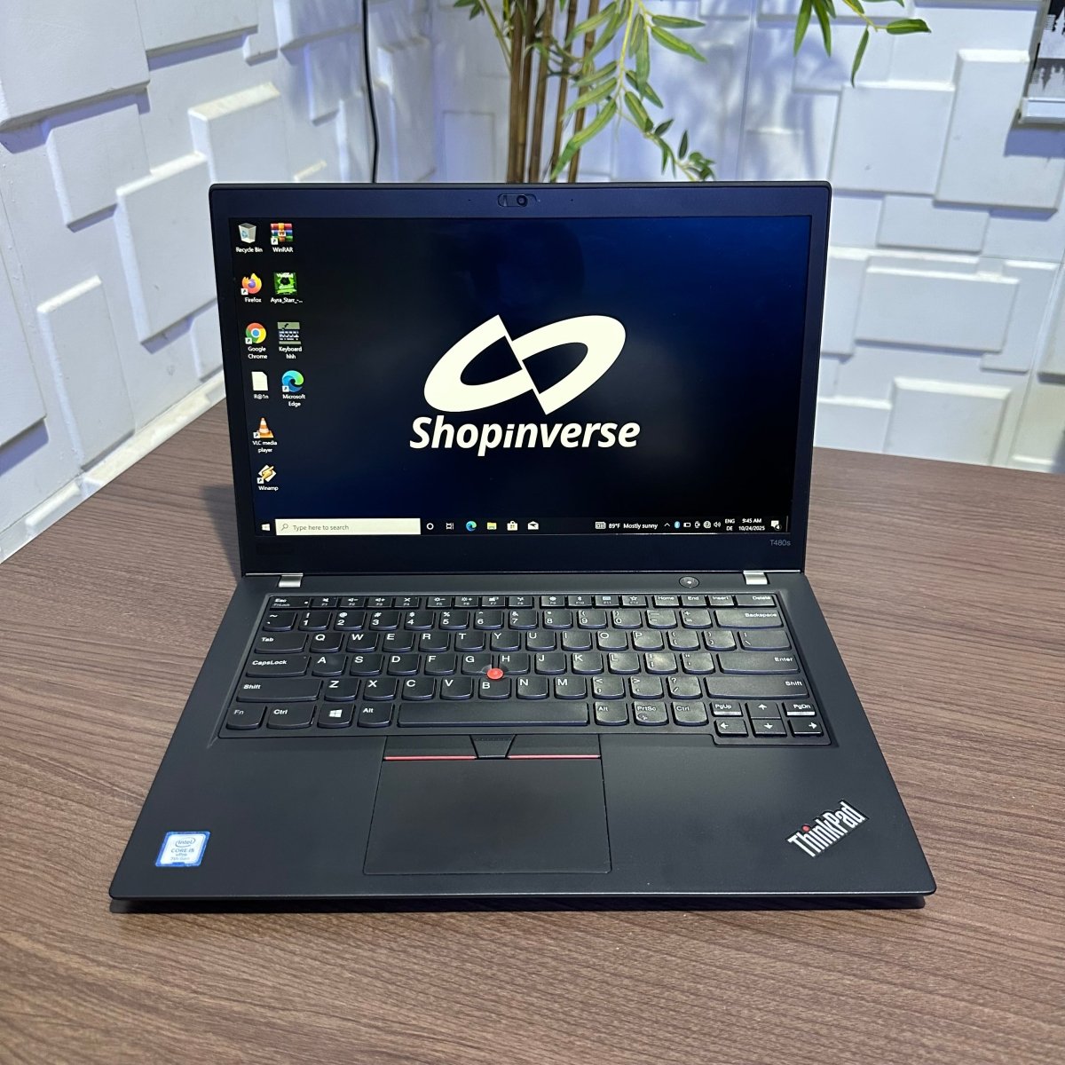 Lenovo ThinkPad T480s - 7th Gen. Intel Core i5 - 256GB SSD - 8GB RAM