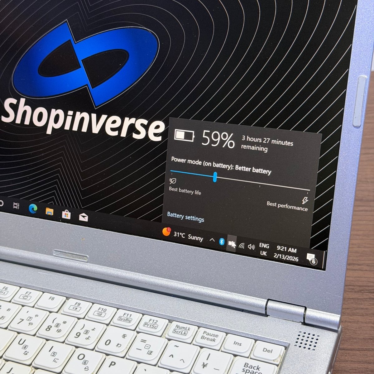 Panasonic CF - LV - 8th Gen Intel Core i5 - 256GB SSD - 8GB RAM