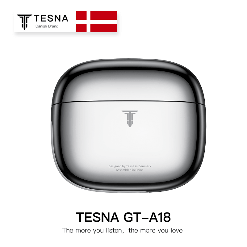Tesna GT - A18 Buds Headset - Platinum Heart Series