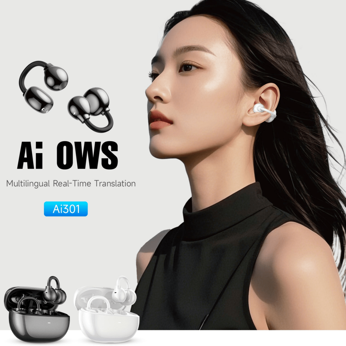 Wiwu Ai301 Multilingual Interpretation Ai Earbuds