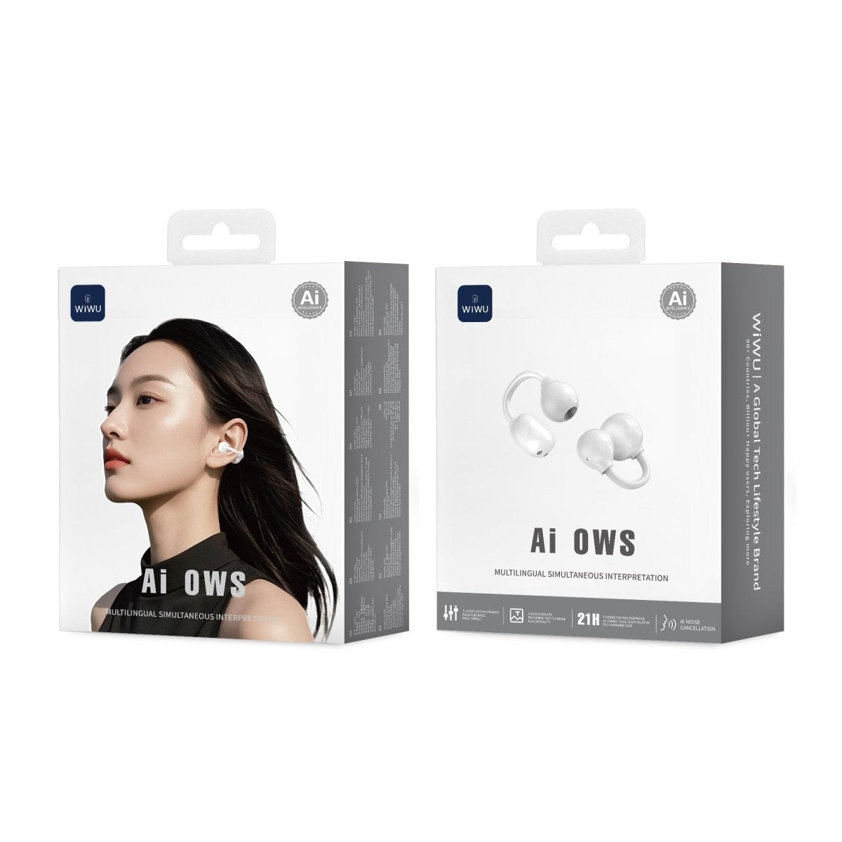 Wiwu Ai301 Multilingual Interpretation Ai Earbuds