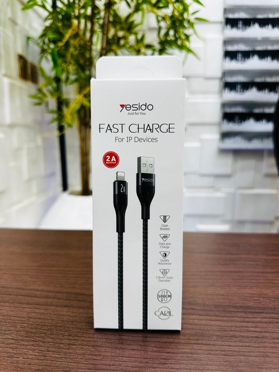 Yesido CA121L Fast Charging Cable For Apple Devices