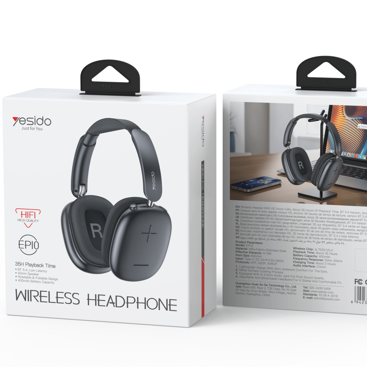 Yesido EP10 Wireless Headphone