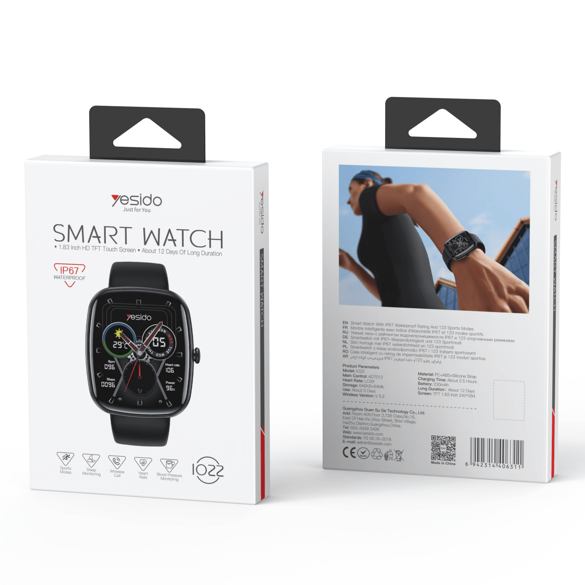 Yesido I022 Smart Watch