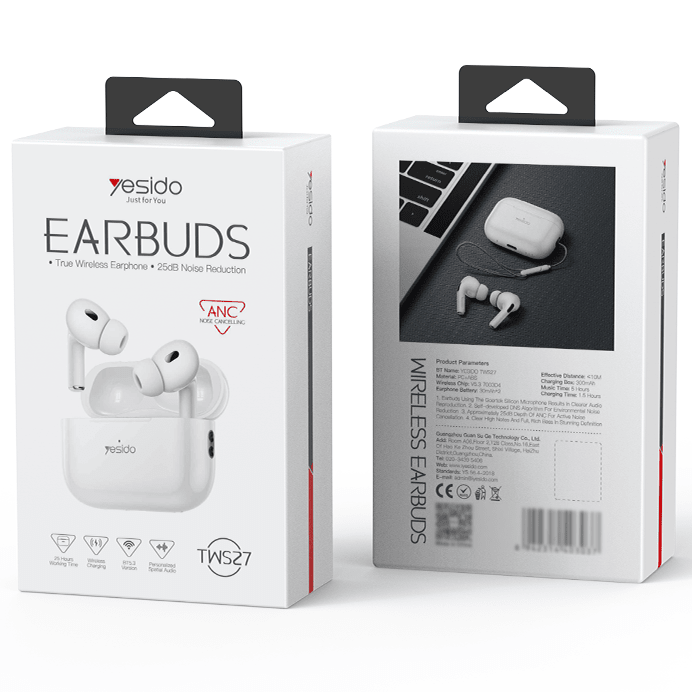 Yesido TWS27 ANC Wireless Earbuds