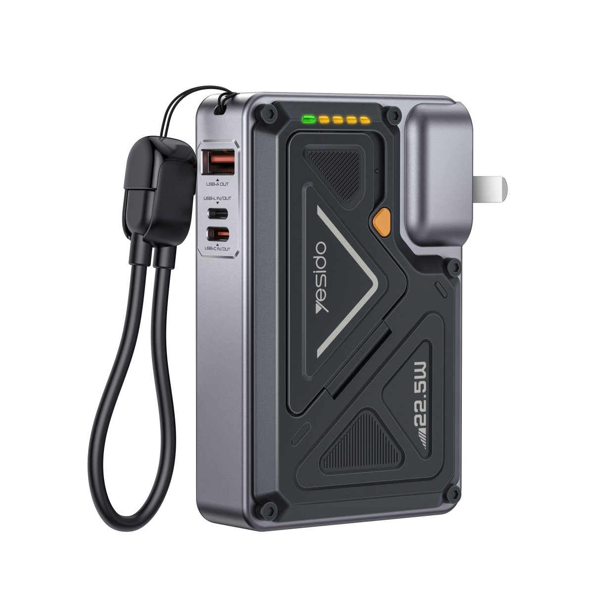 Yesido YP89 10000mAh Fast Charging Magnetic Wireless Power Bank