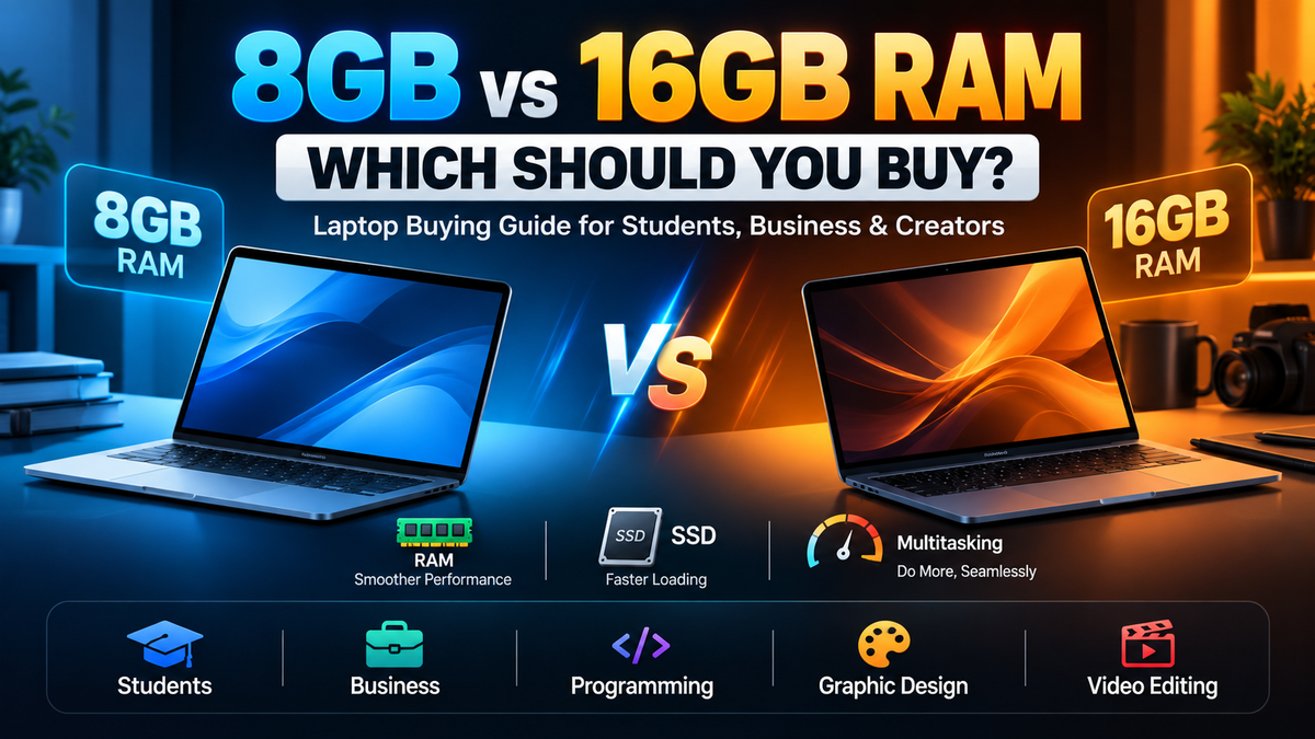 8GB vs 16GB RAM: How Much RAM Do You Really Need?