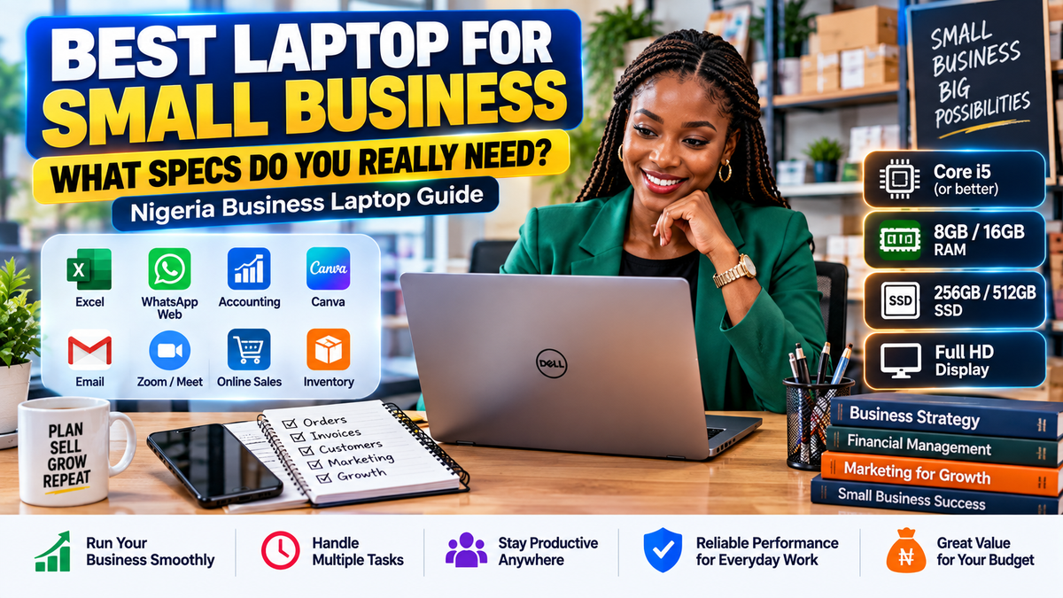 Best Laptop for Small Business Owners in Nigeria: What Specs Do You Really Need? - Shopinverse