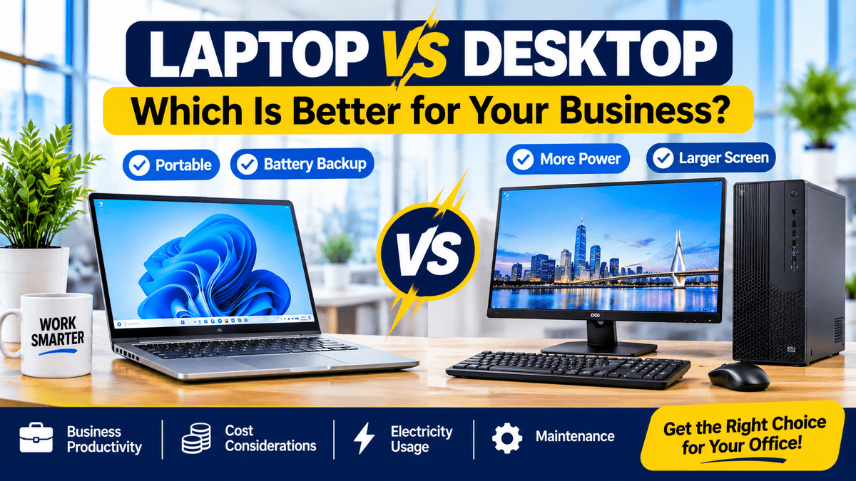 Laptop vs Desktop in Nigeria: Which Should You Buy for Business or Office Work? - Shopinverse