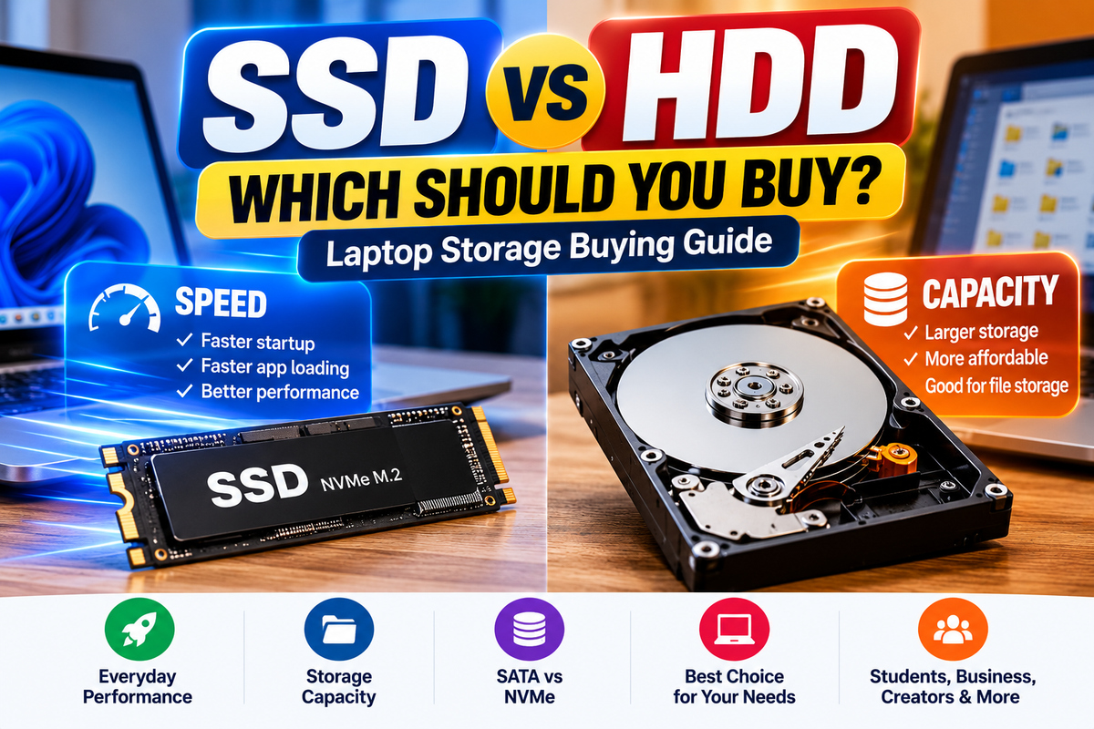 SSD vs HDD for Laptops: Which Should You Buy? - Shopinverse