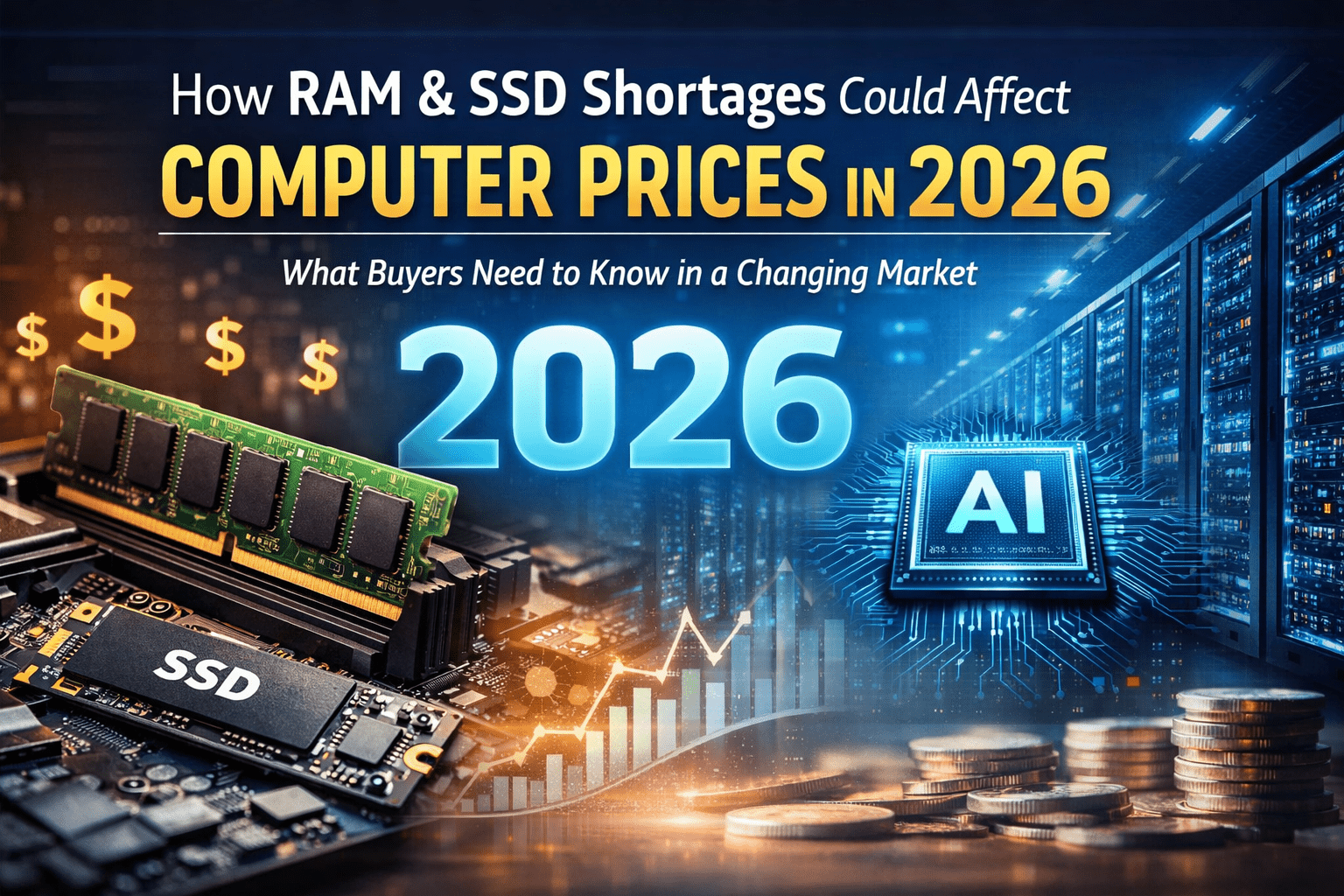 Why Computers May Cost More in 2026: RAM & SSD Shortage Explained - Shopinverse