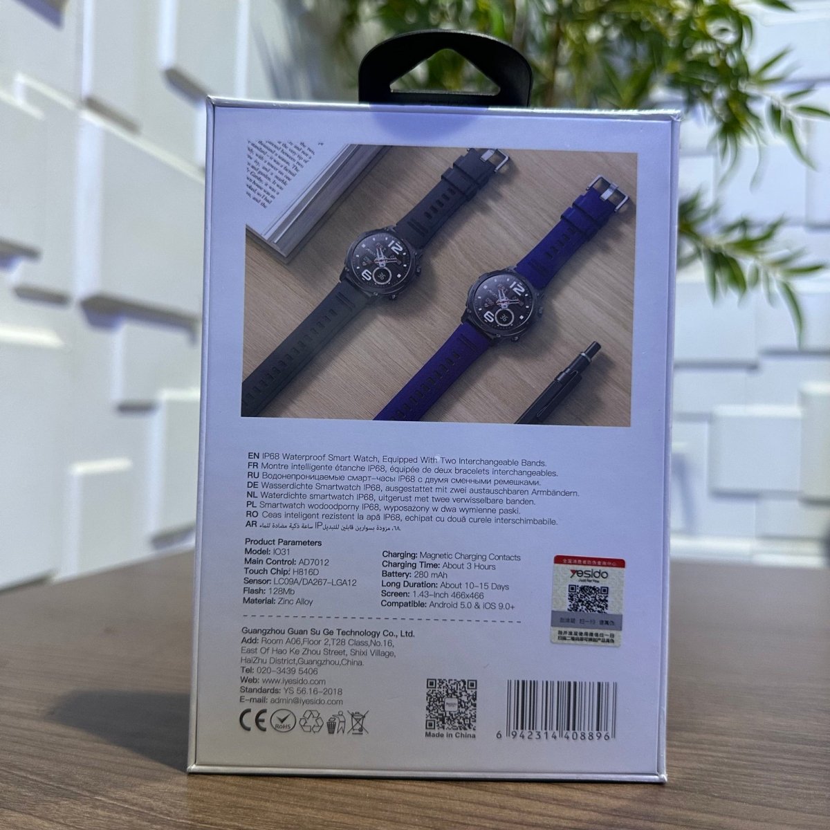 Yesido lO31 Smart Watch