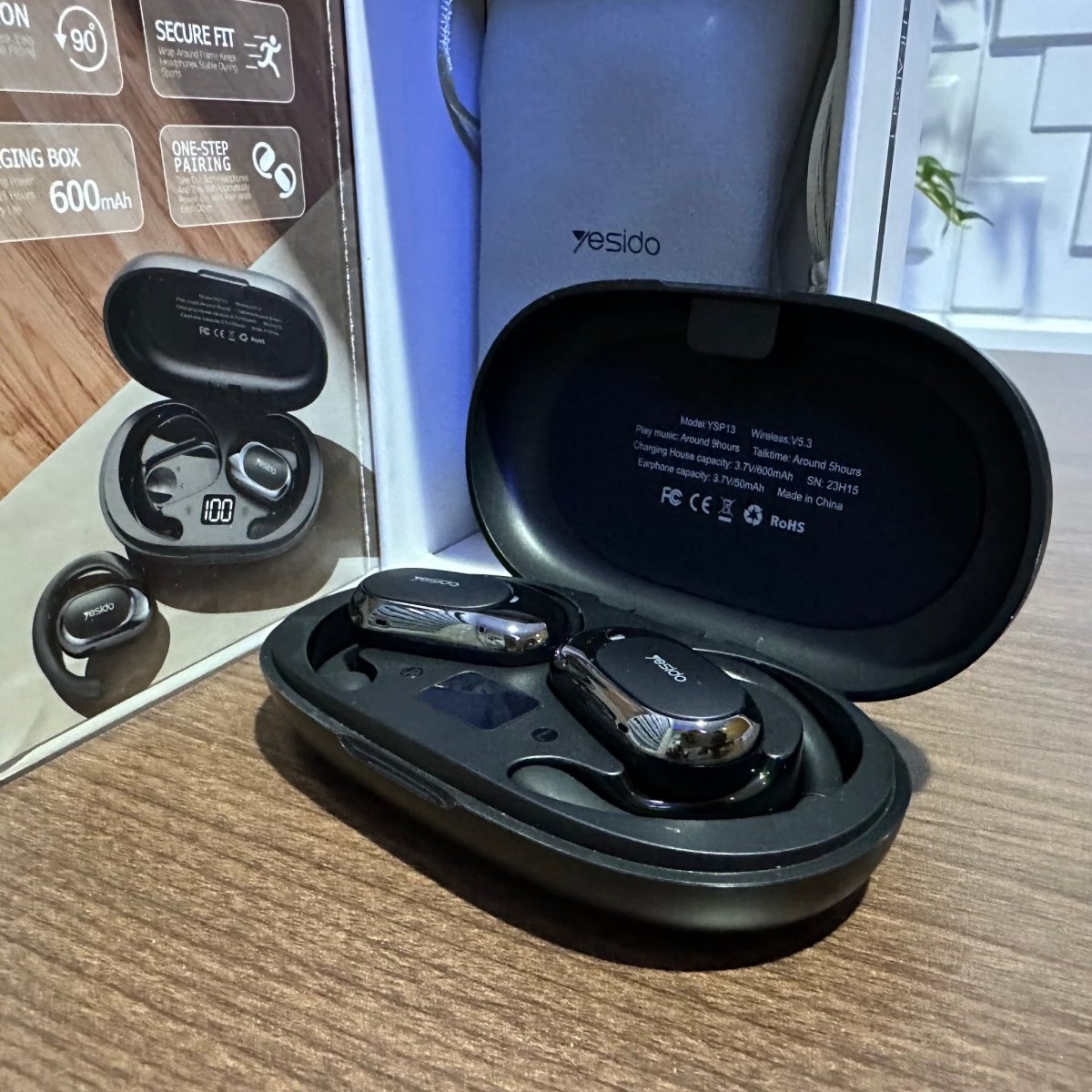 Yesido YSP13 Sports Wireless Headphone