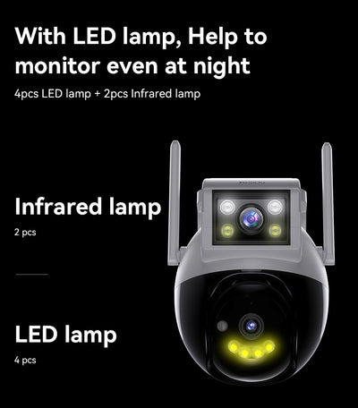 Yesido KM12 Smart Outdoor HD Camera With Night Vision