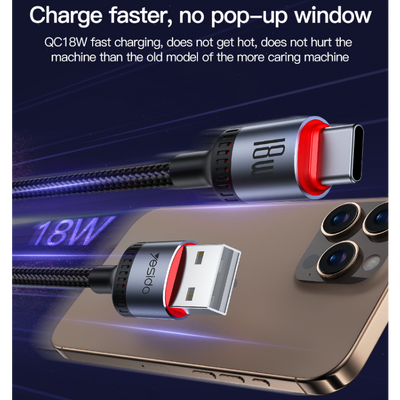 Yesido CA129C USB-A to C Data Cable