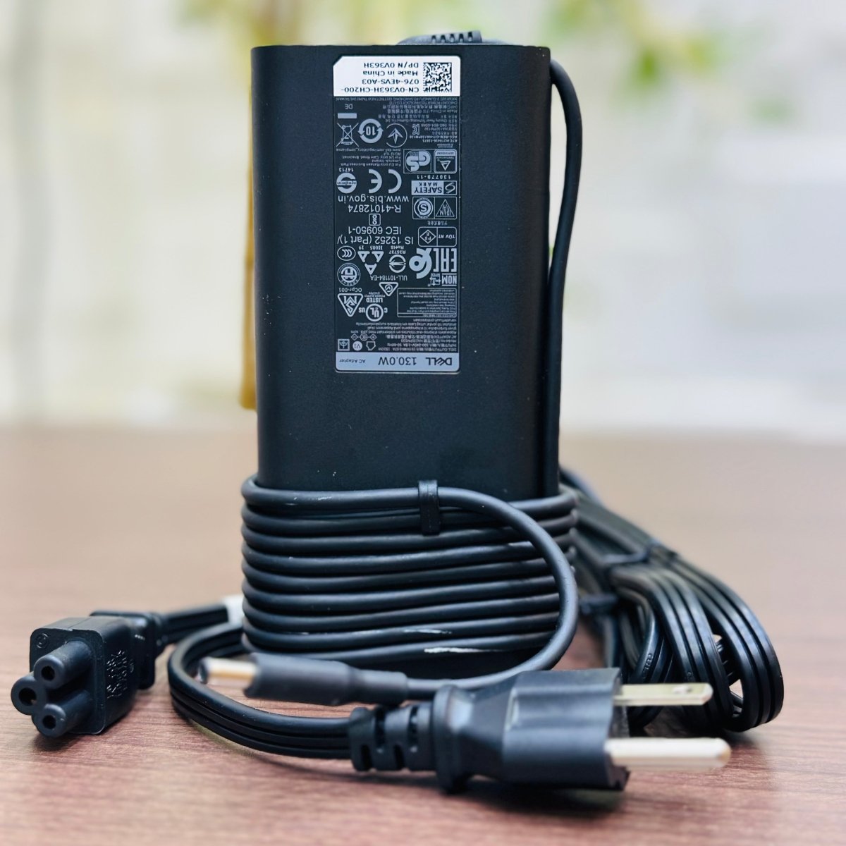 130W 19.5V 6.67A Dell Small Pin Laptop Charger - USA Plug