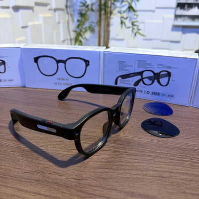AIMB-S1 AI Smart Glasses | HD Camera | AI Assistant | Real-Time Translation | Music & Calls