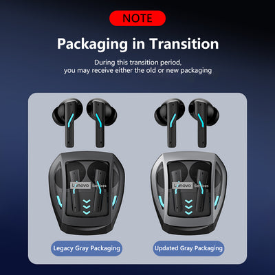 Lenovo Services GT100 Gaming True Wireless Earbuds
