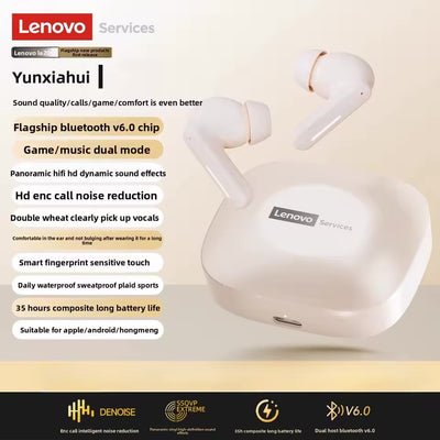 Lenovo Services LE209 True Wireless Bluetooth Earbuds