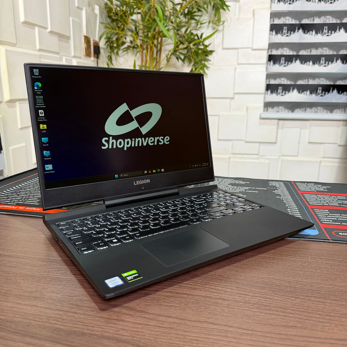 Lenovo Legion Y545 PG0 Gaming Laptop | 9th Gen Intel Core i7 | 24GB RAM | 512GB SSD | 4GB NVIDIA GeForce GTX 1650 | Backlit Keyboard