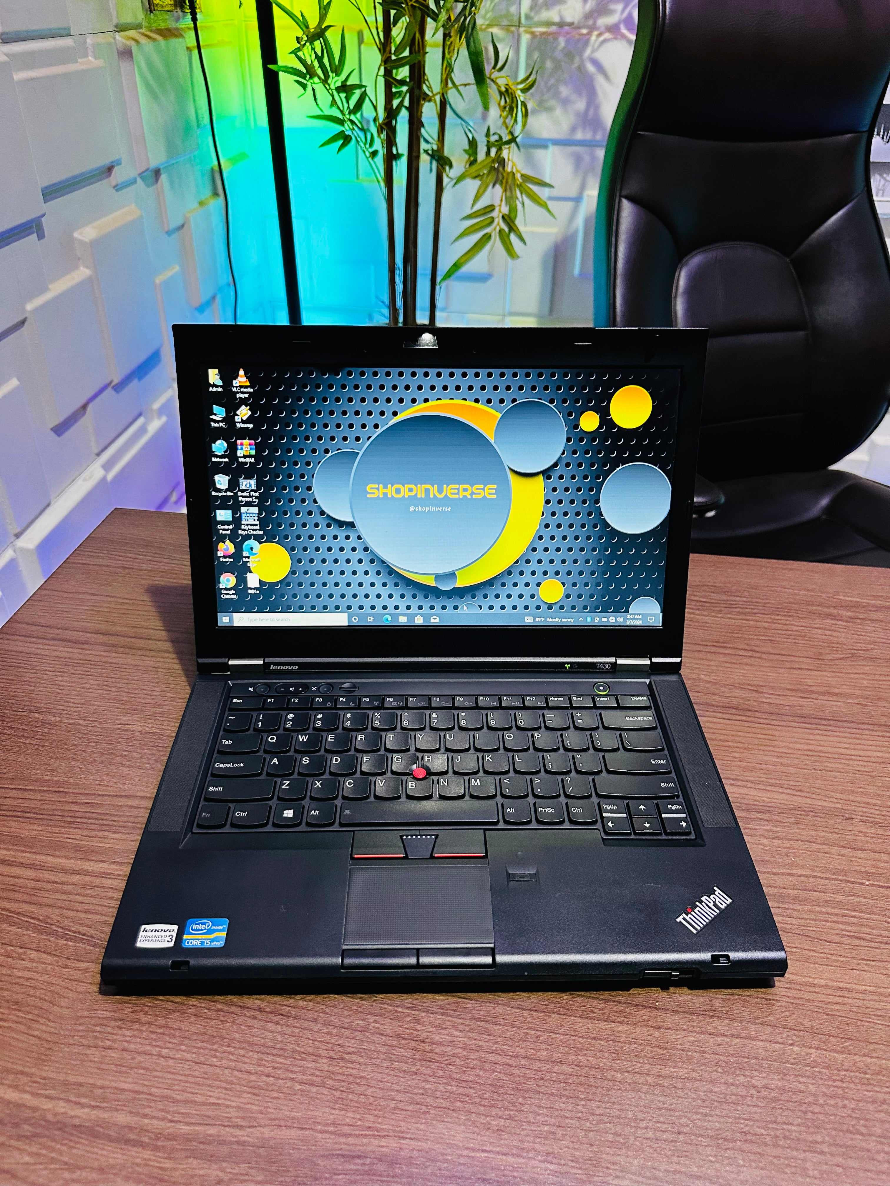 Lenovo Thinkpad T430 - Intel Core i5 - 240GB SSD - 8GB RAM