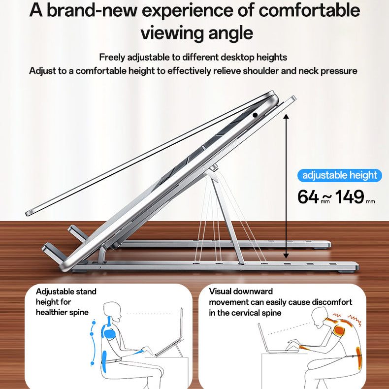 Yesido LP07 Aluminum Alloy Multi-angle Adjustable Laptop Stand
