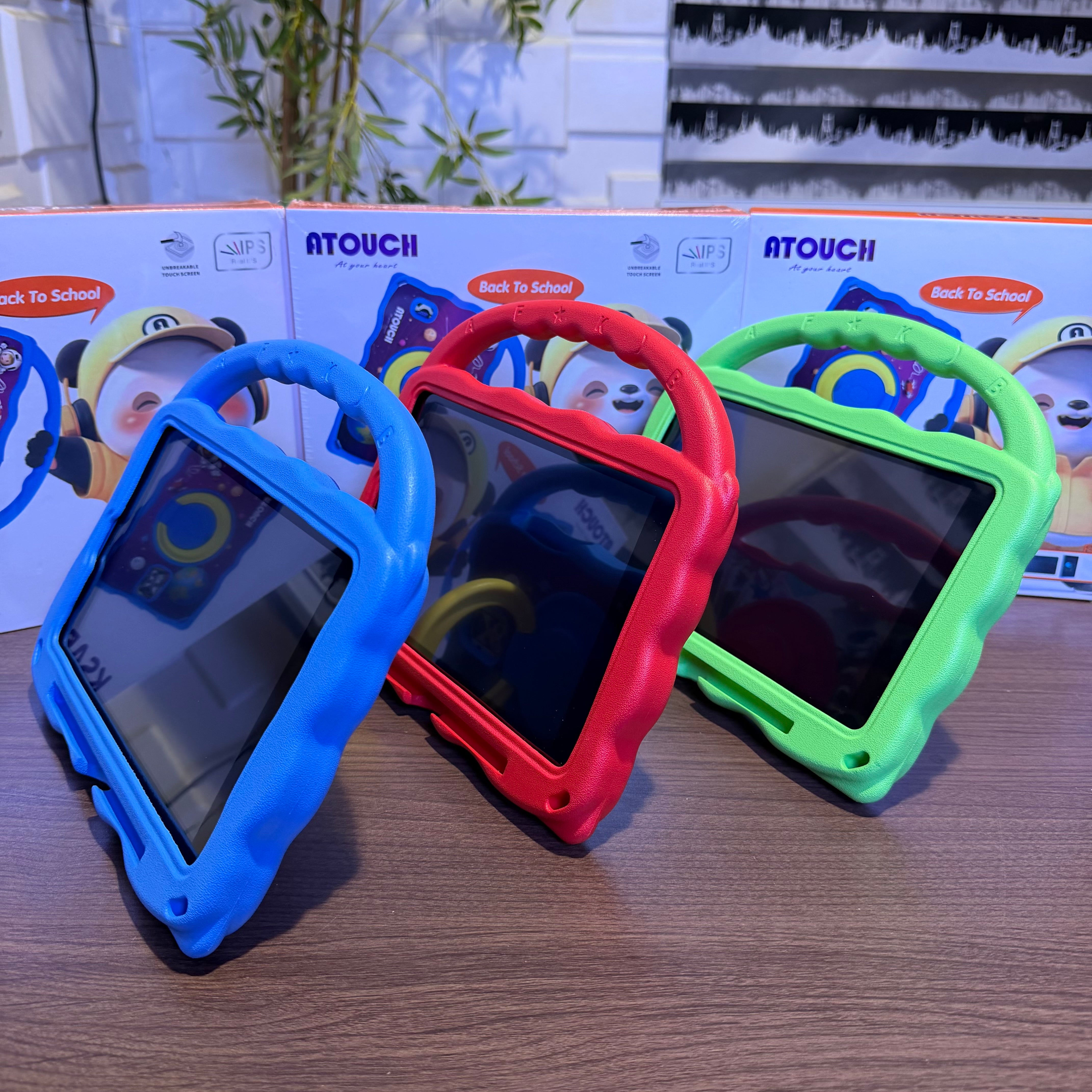 Dual Sim Atouch KS45 Kids Educational Tablet - 32GB ROM - 2GB RAM