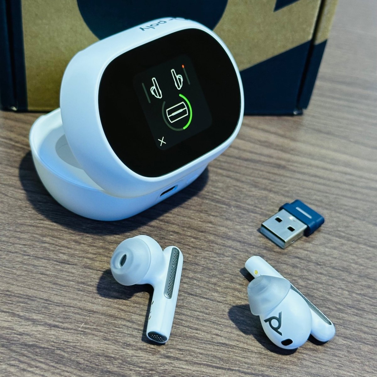 Poly Voyager Free 60+ UC - Touchscreen True Wireless Earbuds
