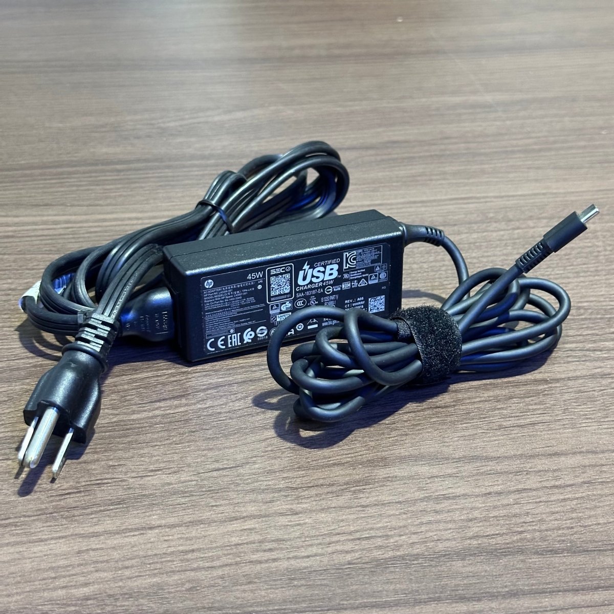 45W HP USB Type - C Charger - USA Plug