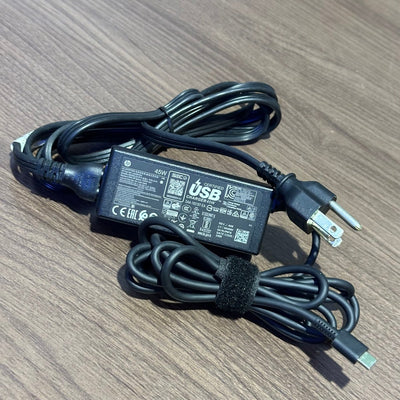 45W HP USB Type - C Charger - USA Plug