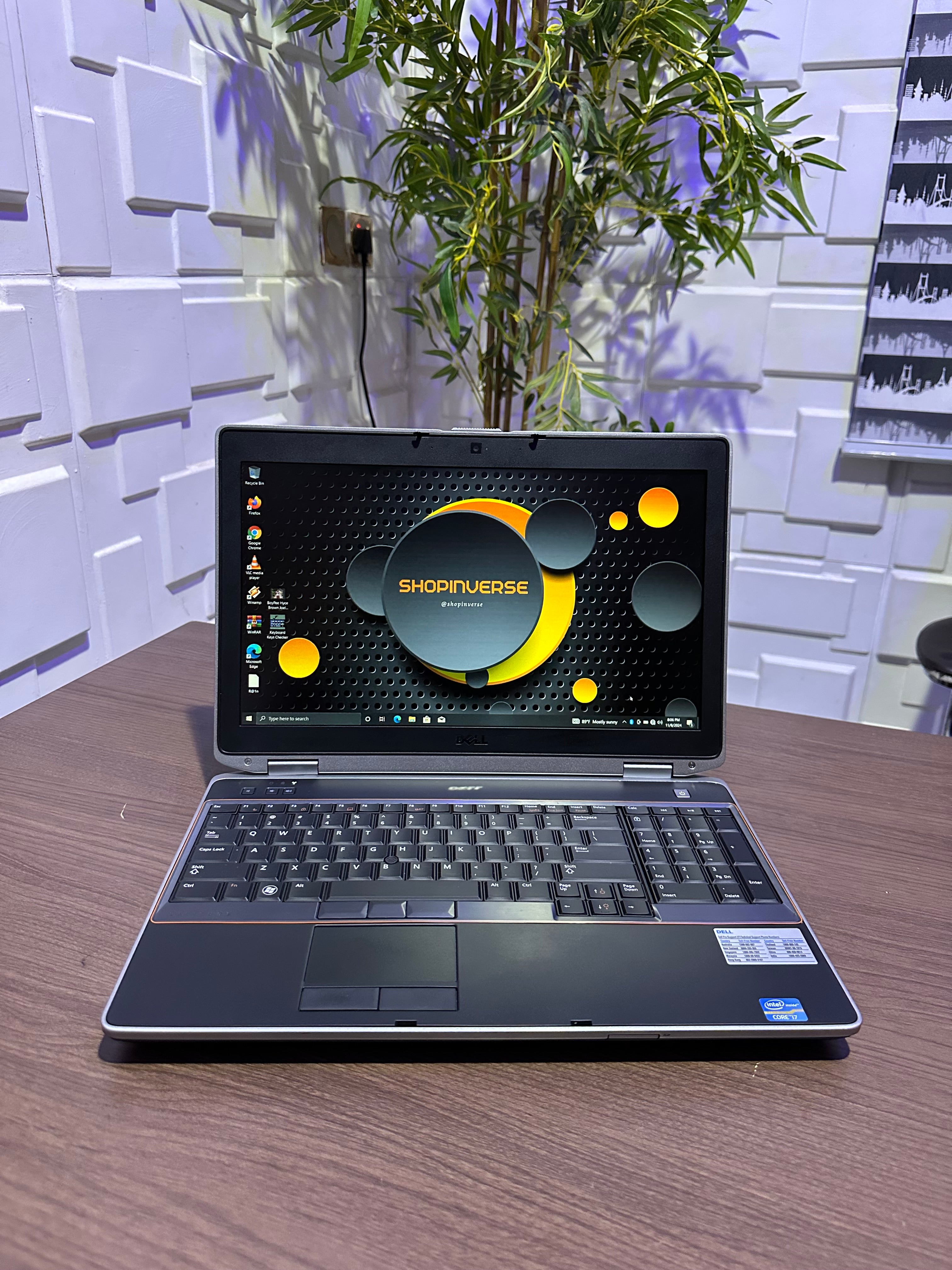 Dell Latitude E6520 - Intel Core i5 - 120GB HDD - 8GB RAM - Keyboard Light