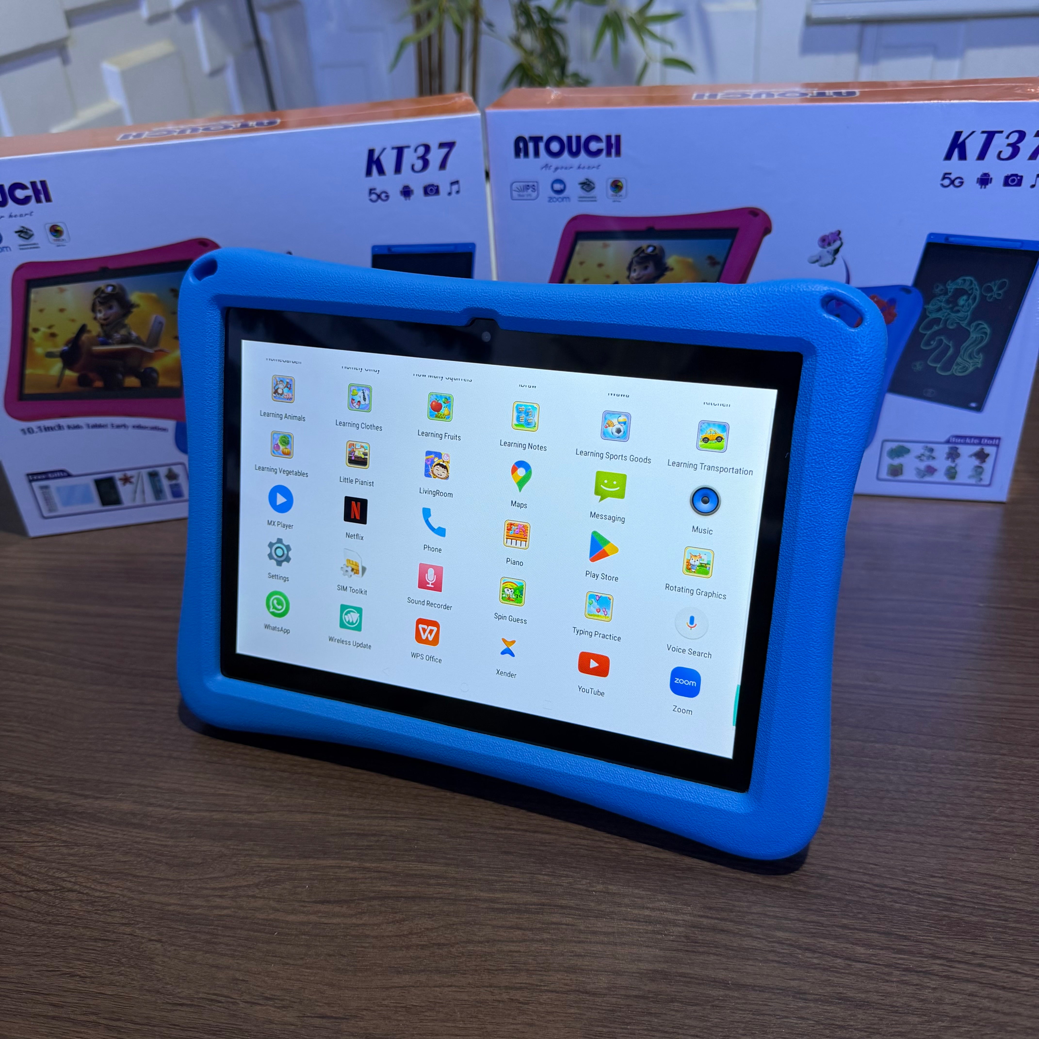 Dual Sim Atouch KT37 Kids Tablet - 32GB ROM - 2GB RAM