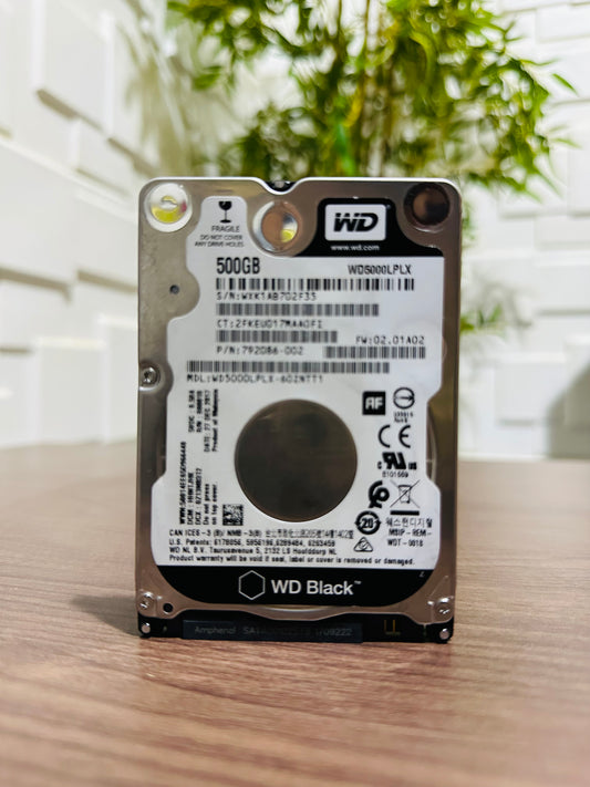 WD 500GB Laptop Internal Hard Disk Drive (HDD) SATA - Slim