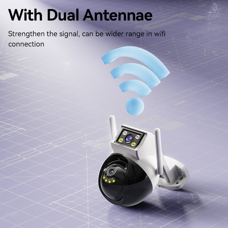 Yesido KM12 Smart Outdoor HD Camera With Night Vision