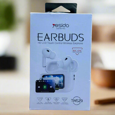 Yesido TWS29 HD LCD Touch Control Wireless Earphone