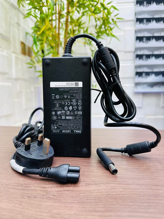 Dell Laptop Charger 180w 19.5V 9.23A - UK Plug
