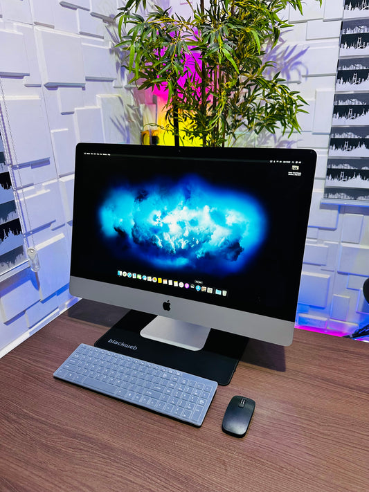 27-inch Apple iMac 2015 Retina 5K - Intel Core i5 - 1TB HDD + 24GB SSD - 16GB RAM - 2GB Radeon R9 Graphics - (Crack on glass)