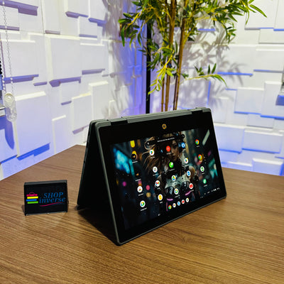 HP Chromebook x360 11 G3 EE | Intel Celeron N4020 | 4GB RAM | 32GB eMMC | Touchscreen | Minor Scratch