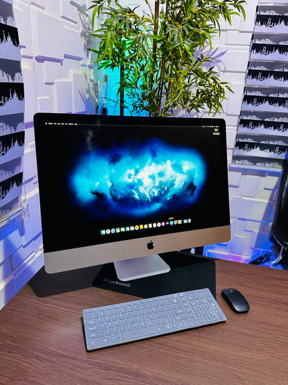 27-inch Apple iMac 2015 Retina 5K - Intel Core i5 - 1TB HDD + 24GB SSD - 16GB RAM - 2GB Radeon R9 Graphics - (Crack on glass)