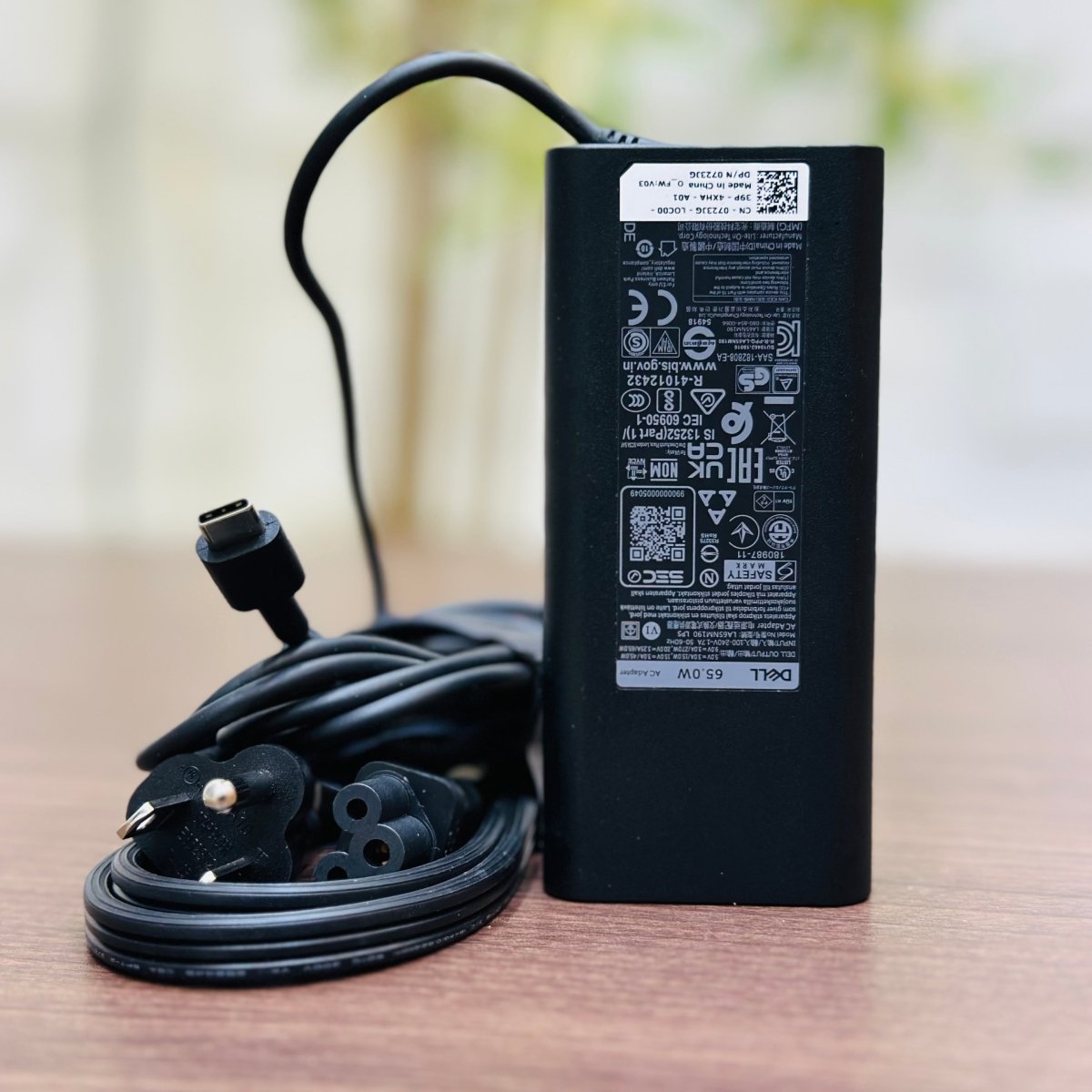 65W Dell USB Type - C Laptop Charger - USA Plug