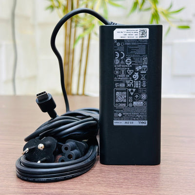 65W Dell USB Type - C Laptop Charger - USA Plug