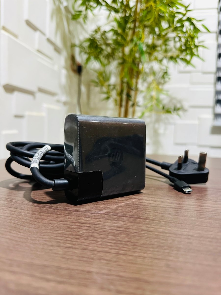 65W HP USB Type - C Charger - UK Plug