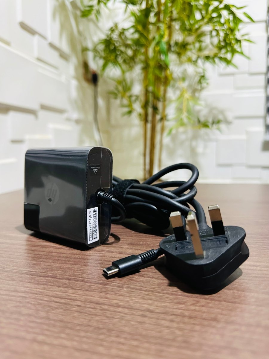 65W HP USB Type - C Charger - UK Plug