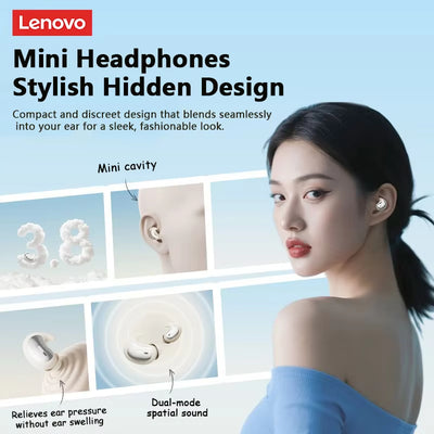 Lenovo Services LE203 Open-Ear Bluetooth Earbuds
