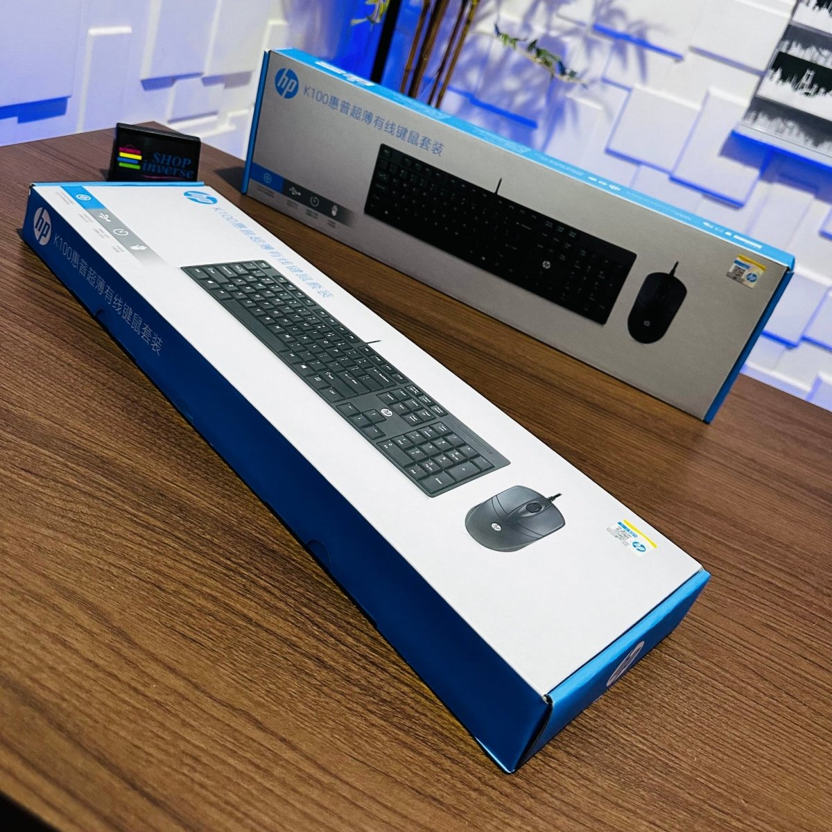 HP K100 Wired keyboard and Mouse